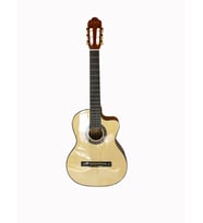 Picaldi ACG21CE Elektro Klasik Gitar (4/4) Cutaway Kesik Kasa ile Üst Perdelere Kolay Erişim Dahili Preamp ile Sahne Bağlantısı İçin Hazır