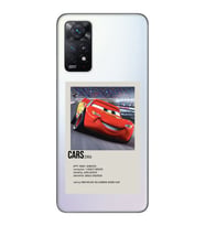 Redmi Note 12 Pro 4G Uyumlu Cars Mcqueen Desenli Şeffaf Telefon Kılıfı