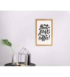 BK Home Coffee Tasarımlı Dekoratif Retro Ahşap Tablo-46
