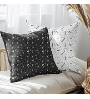 eJOYA Çizgisel Tasarımlı 2'li Yastık İçi Ve Kırlent Kılıfı 45cm 113454