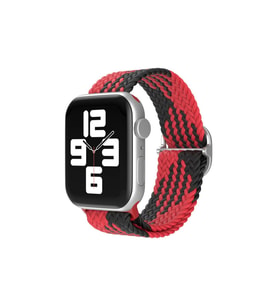 Watch 38Mm Kordon (Saat Değildir) - Kırmızı-Siyah
