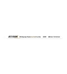 Kupa Tyson Tilki Kuyruğu 300/1.8-2.6 mm. Kemik ve Buz - 5 Adet (Beyaz)