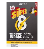 Nitelik Yayınları 8. Sınıf Türkçe Süper Sözel Mantık