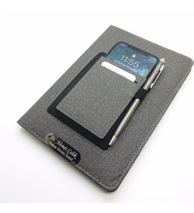 Wings SG175 İsme Özel Füme Kanguru Defter + Touch Kalem Set  Hepsi İsme Özel