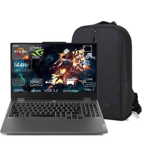 Lenovo Loq 15ARP9 83JC00DXTR C69 Ryzen 5 7235HS 64 GB 512 GB RTX3050 15.6" Full Hd Yok (Free Dos) Gaming Laptop + Çanta