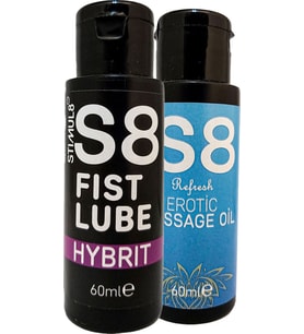 Stımul8 Erkeklere Bayanlara Uygunlubrikant60 Ml Jel + Fantezimasaj Yağı