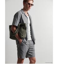 LCW Vision Yeşil Regular Fit Resort Yaka Erkek Gömlek