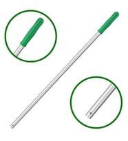 Mulpex Premium Kalite Alüminyum Eloksallı Sap, Delikli 140 cm. Yeşil