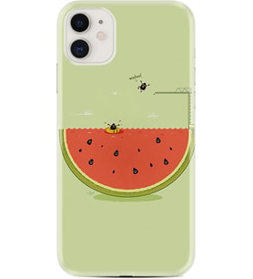 Apple iPhone 11 12 13 Mini Kılıf Desemli Silikon Woohoo 1373