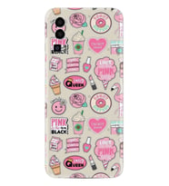 General Mobile GM 23 Kılıf Resimli Desenli Baskılı Silikon Donut Flamingo 1415