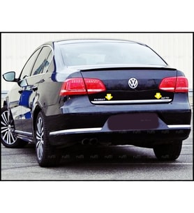 VW Passat CC Krom Bagaj Alt Çıtası 2009 Üzeri P. Çelik