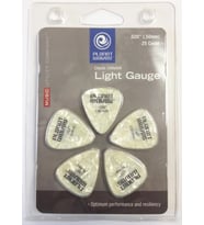 Planet Waves PW1CMPT25 25'li Sedef Pena Seti - Mother of Pearl (Aksesuar)  Standart 351 Formu, Selüloit Malzeme ile Sıcak Ton ve Kaydırmaz Sedefli Yüzey