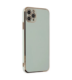 Apple iPhone 11 Pro Max Kılıf Volet Silikon - Açık Yeşil