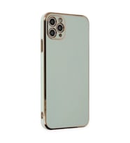 Apple iPhone 11 Pro Max Kılıf Volet Silikon - Açık Yeşil