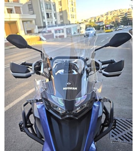 MOTOCAM Qj SRT 700 Ön Cam 2022-2026 Model 54cm Şeffaf Renkli 4mm