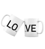 Sevgililer Gününe Özel İkili Kupa - Love
