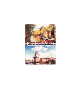 Hollanda Temalı Taş Magnet (Karışık)
