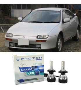 Mazda 323 Lantis Led Xenon Uzun Far Ampulü H1 Access Yeni Seri Beyaz