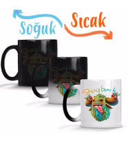 Shagbark Sihirli Kupa Bardak Porselen