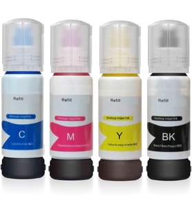 Epson Uyumlu 103Y L3151 L3110 L3111 L3150 L3151 Muhadil Mürekkep Tanklı Yazıcılara Uyumludur 70 Ml (Sarı)
