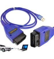 KKL VAG COM 409.1 AUDI Seat VW Araç Tespit Teşhis USB Kablo Tarayıcı CH340 Çipsetli