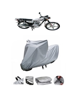 Çelik Motor Classic 125  Gri Motosiklet Brandası ARKA ÇANTA UYUMLU DEĞİLDİR