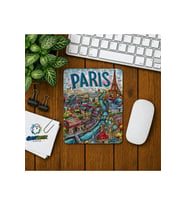 Paris Baskılı Oyuncu Mousepad 0222