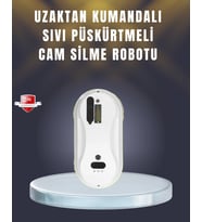 2800 Pa Güçlü Emişli Akıllı Cam Temizleyici Robot