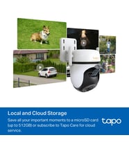 TP-LINK 5MP Speed Dome 4MM WIFI Kablosuz Pan-Tilt IP Kamera TAPO-C530WS