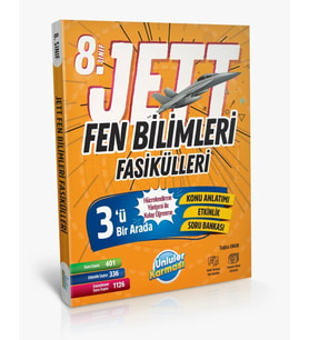 ÜNLÜLER KARMASI 8. sınıf Jett Fen Bilimleri Fasikülleri