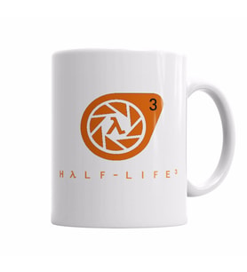 Half Life 3 Kupa Bardak Porselen