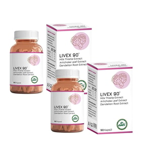 Anti Livex 90 Enginar-Deve Dikeni-Karahindiba 90 Kapsül x 2 Adet