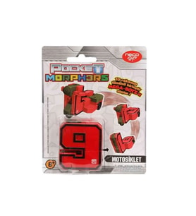 NECO TOYS Pocket Morphers 9 Motosiklet (Çok Renkli)