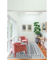 VALENCIA 1510 İskandinav Kaymaz Taban Yıkanabilir Modern Halı Kilim (07)