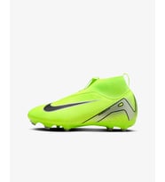 NİKE Mercurial Superfly 10 Academy Fg/Mg Çocuk Krampon(DAR KALIP) (Sarı)