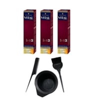 Tüp Boya 5-68 3 Adet + Saç Boyama Seti