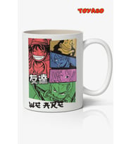 One Piece We Are Anime Temalı Beyaz Kupa Bardak Sevgiliye Arkadaşa Hediye