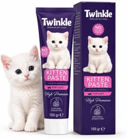 Twinkle Kitten Kedi Malt Macunu 100 Gr - Yavru Kediler İçin Vitaminli Malt - Sindirim ve Gelişim Desteği - Taurinli Tamamlayıcı Yem