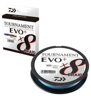 Daiwa Tournament EVO+ 8B Multicolor İp Misina 300 mt MultiColor-0,20 mm (Çok Renkli)