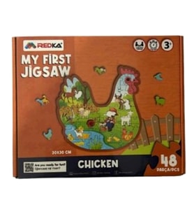 Redka My First Jigsaw Tavuk Puzzle 48 Parça