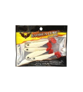 Captain 3557 Viper Soft 8.5cm Levrek Silikonu 4'lü Paket RENK:3
