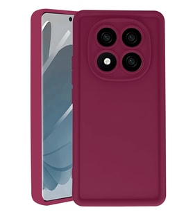 Pilelistore   Xiaomi Redmi Note 14 Pro 4G Kılıf Viera Silikon - Bordo