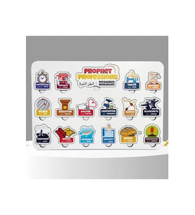 Moon Beavers Peygamber Meslekleri Ahşap Puzzle 83031,Eğitici Öğretici Ahşap Oyuncak