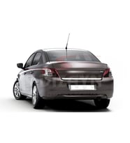 Peugeot 301 Uyumlu Krom Bagaj Alt Çıtası 2012 Üzeri (Karışık)