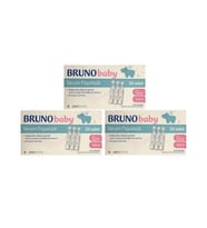 Abdi İbrahim Bruno Baby Serum Fizyolojik 5 Ml X 20 Adet 3'Lü (Beyaz)