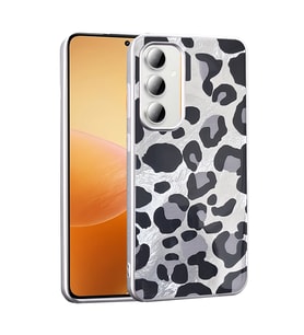 Samsung Galaxy A35 Uyumlu Kılıf Desenli Zore Mep Kapak (Gri)