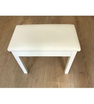 Cremonia PTCWHL 70 cm Piyano Taburesi – Beyaz, Sandıklı