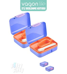 Vagonlife 2’li Beslenme Kutusu ( Seçtiğiniz Renkte 2 Adet Gönderilir )