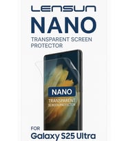 Galaxy S25 Ultra Lensun Nano Şeffaf Ekran Koruyucu