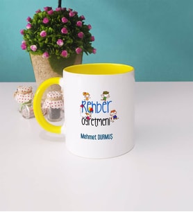 Rehber Öğretmen Kupa Bardak Sarı